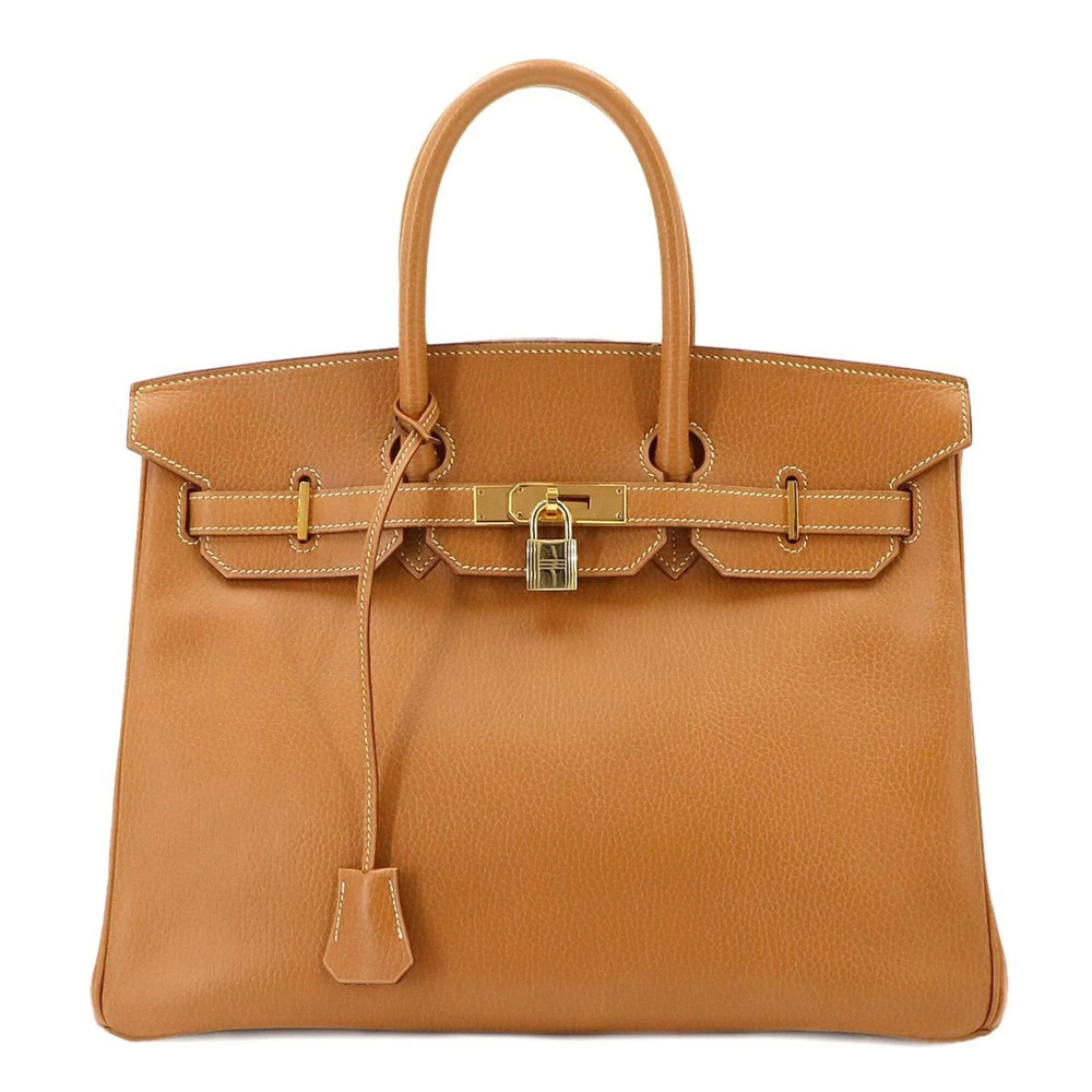 Hermes Birkin 35, Ardennes Natural Leather, Handbag, ○Z Stamp, Made in 1996, ...